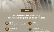 Capacitación: «Estándares de calidad y presentación para la exportación»